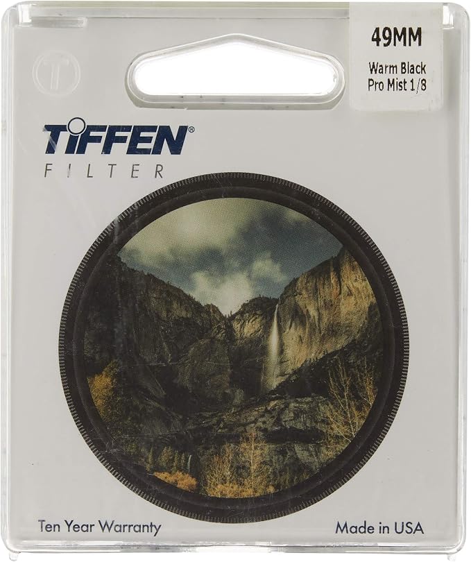 Tiffen 49WBPM18 49mm Warm Black Pro-Mist 1/8 Filter - Image 2