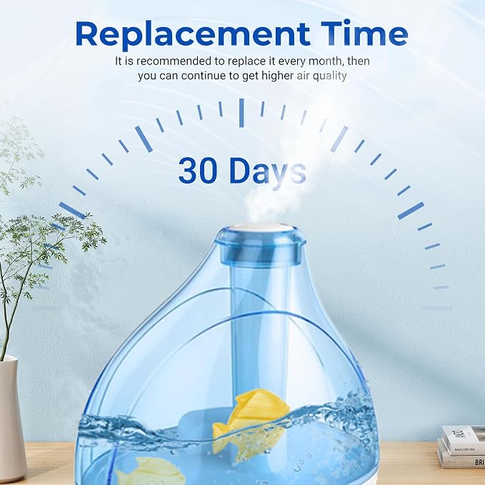 Funmit Humidifier Cleaning Fish, 12 Pack Humidifier Cleaner - Image 8