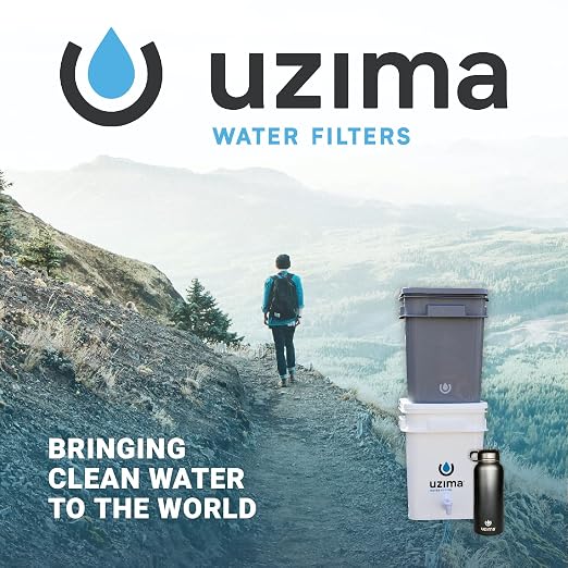 Uzima UZ-2 Camping Water Filter and Drinking Water Filter System, Portable - Image 6