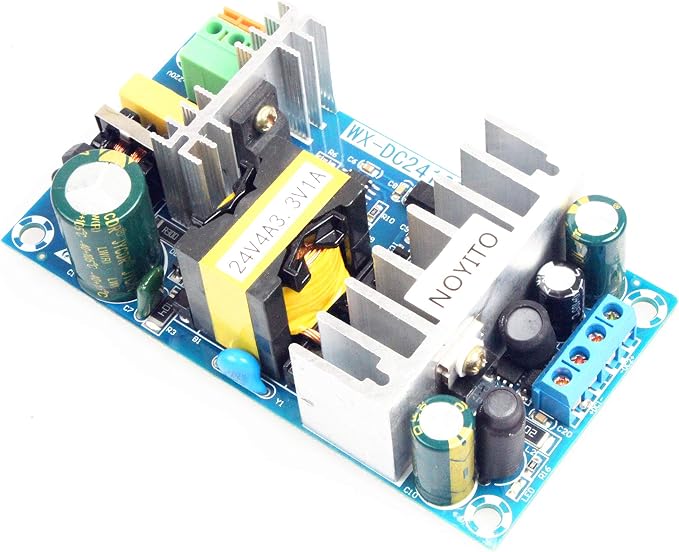 NOYITO AC to DC Isolated Power Supply Module DC 24V 4A 3.3 V 1A Dual Output by NOYITO