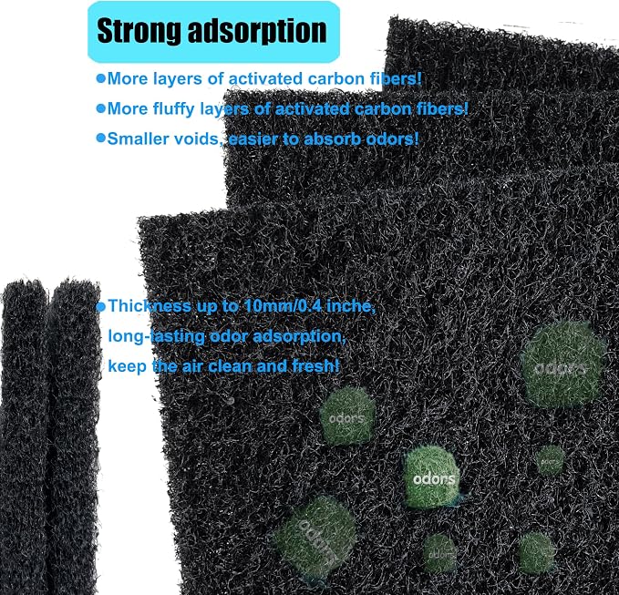 12 Pack Replacement Odor Absorbing Filter Refills - Image 2