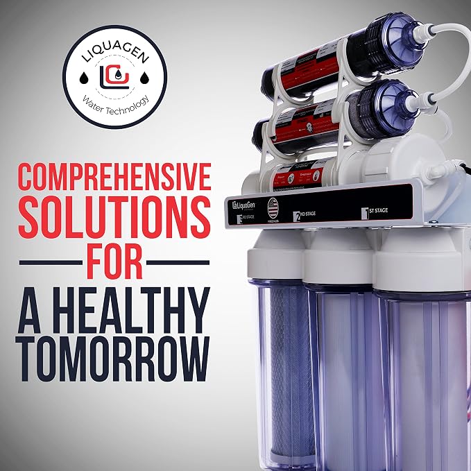 LiquaGen - 6 Stage Portable Dual Use Drinking and Aquarium Reef/Deionization | - Image 3