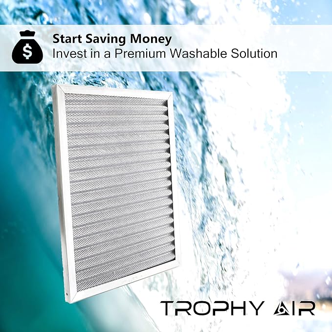 12x24x1 | Trophy Air | Merv 8 | Washable Furnace Filter | Lifetime HVAC & - Image 5