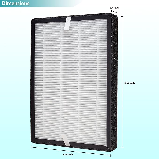 2-Pack True HEPA GL-FS32 Filter, Compatible - Image 2