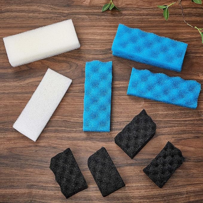 18 Pcs Compatible with 306/307 Bio Sponge Set Compatible with Aquarium Filters - Image 6