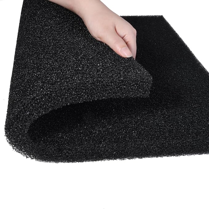 Hipanda 2 Pack Aquarium Bio Filter Sponge Pad 20"x20"x1", Bio Filter Media Foam - Image 5