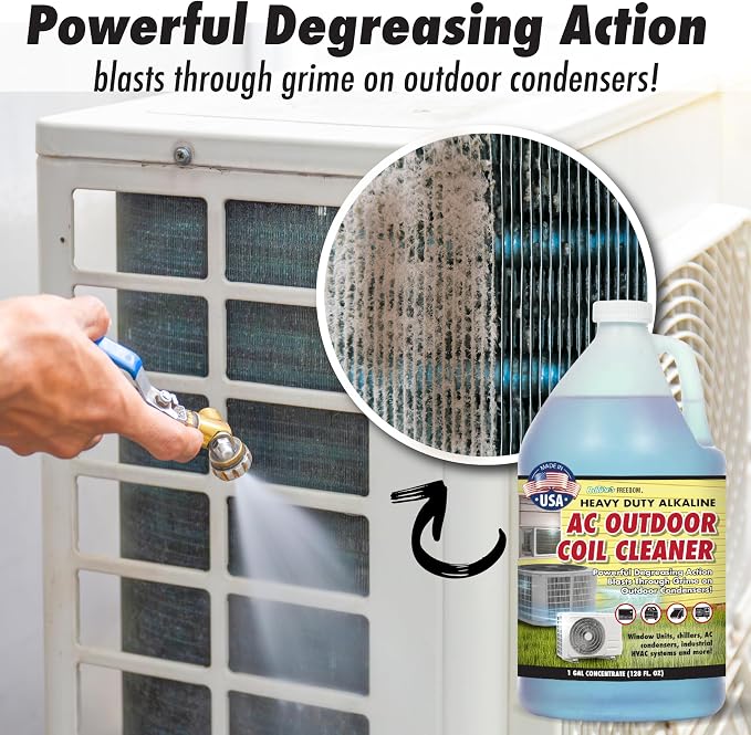 Nature's Freedom HVAC Coil Cleaner – Heavy Duty Alkaline Formula - Image 6