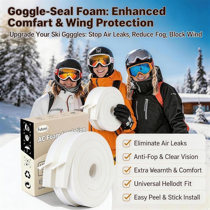 Air Conditioner Foam-2 Rolls, 1 Inch Wide X 1 Inch Thick Total 13 Feet Long - Image 7