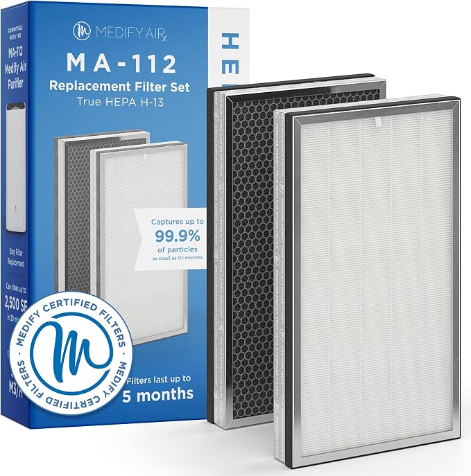 Medify MA-112 Genuine Replacement Filter Set by MEDIFYAIR