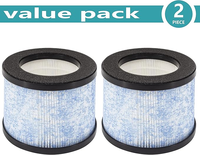 2-Pack H13 MA-01CW True HEPA Filter Replacement, Compatible - Image 5