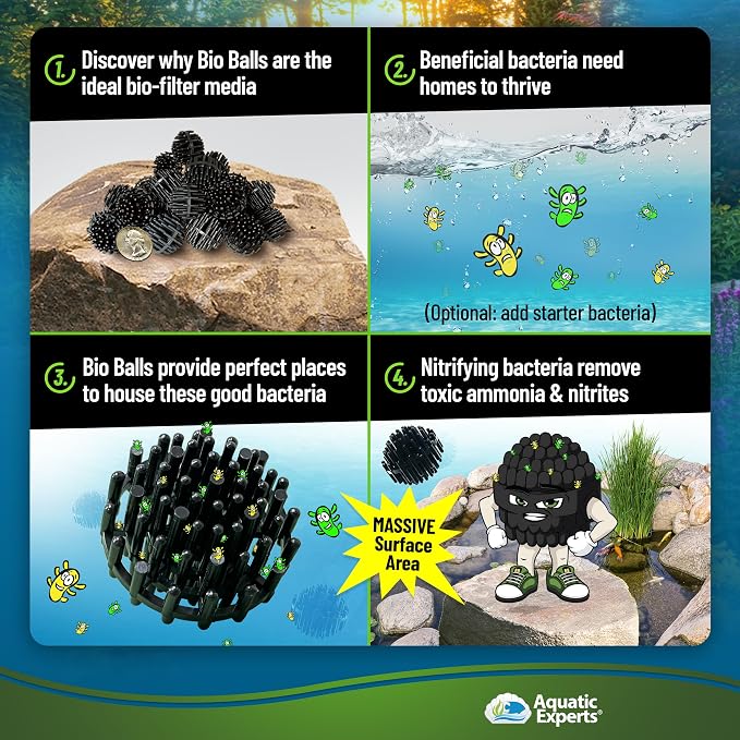 Aquatic Experts 1.5" Large Bio Balls - Image 5