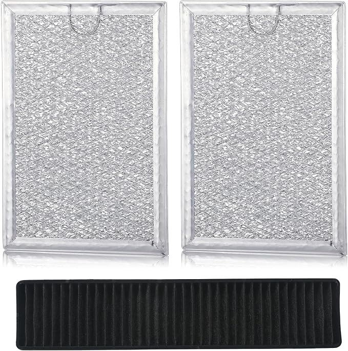 3 Pack Grease Filter & Charcoal Filters Set by Unknown