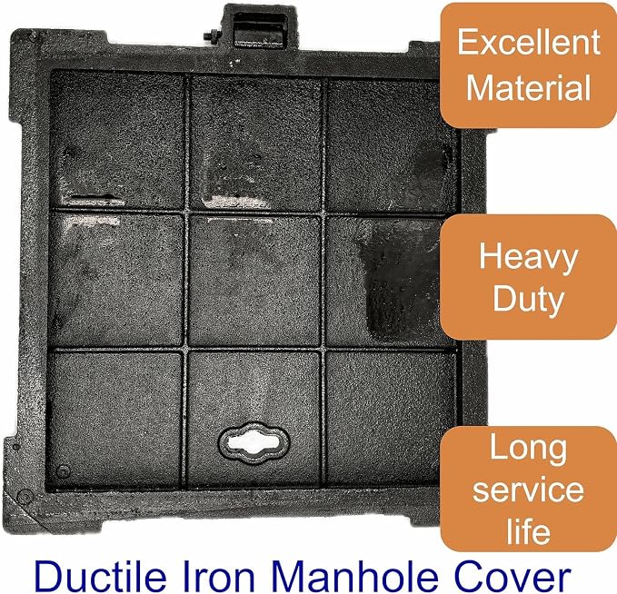 16x16 in Cast Iron Manhole Cover and Frame - Image 3
