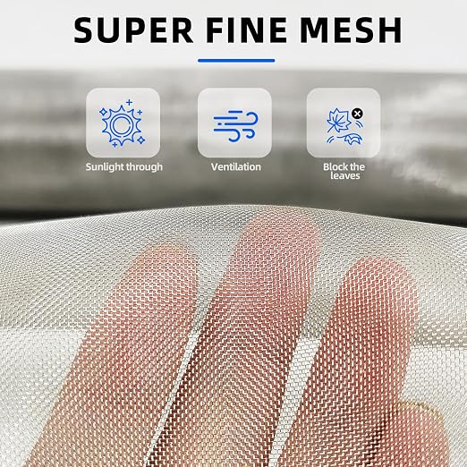40 Mesh 304 Stainless Steel Mesh Screen, Rust Free Woven Wire Mesh, Metal Mesh - Image 3