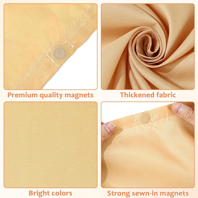 QOUBAI 6PCS Fluorescent Light Covers, 4x2 Feet Magnetic Light Cover Fluorescent - Image 3