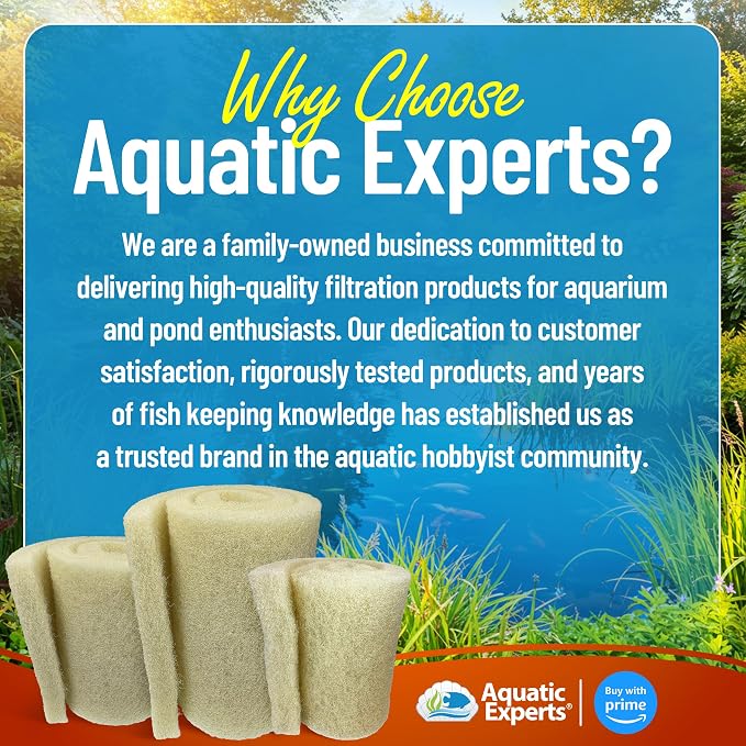 Aquatic Experts Cream COARSE Pond Filter Pad - Image 8