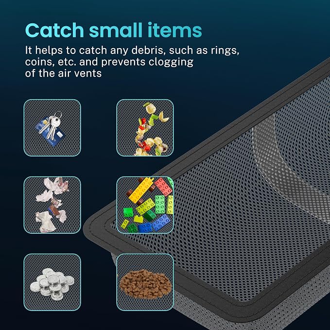 4 Pack Floor Register Cover Trap, HG Power 4 x 10 Inch Floor Vent Screen Net - Image 6