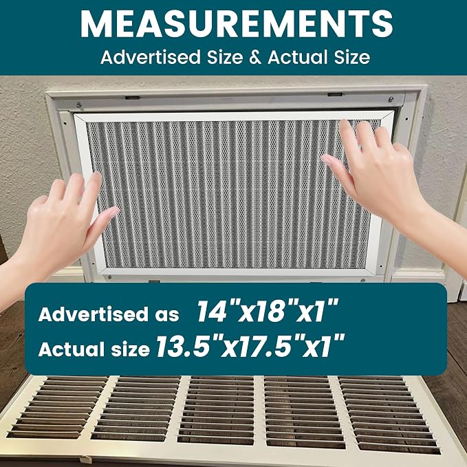 14x18x1 Air Filter-MERV 8, Washable & Reusable Electrostatic Air Filter - Image 4