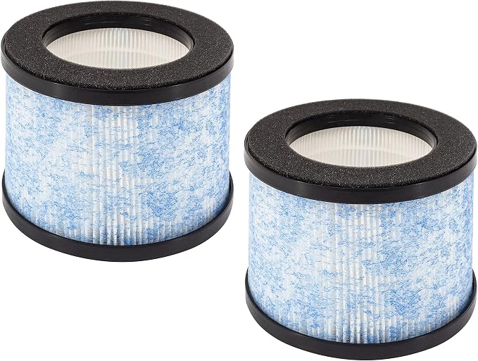 2-Pack H13 MA-01CW True HEPA Filter Replacement, Compatible by Lhari