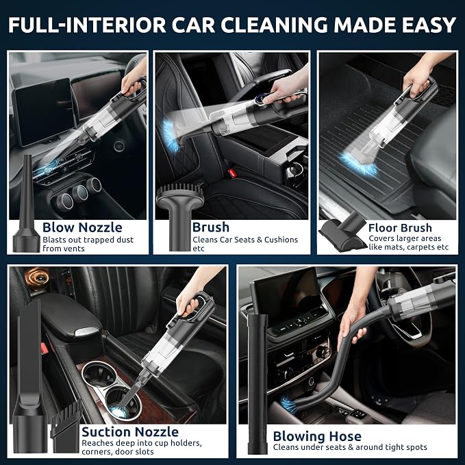 Handheld Vacuum Cordless Vacuum Cleaner - Image 4