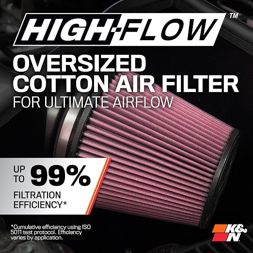 K&N Cold Air Intake System: High-Flow Air Filter, Increase Performance & - Image 4