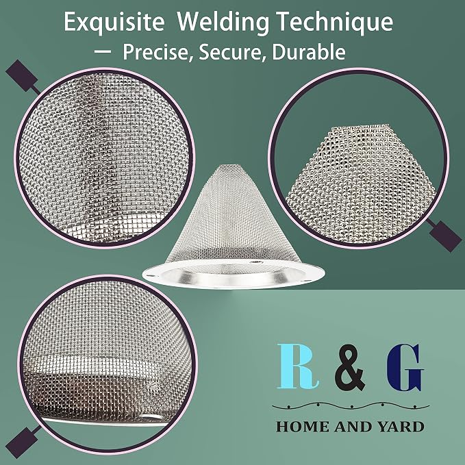 4 PCS-Cone-Type Spark Arrestor Screen 2.8” - Image 5