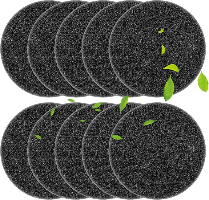 KEEPOW 10 Pack 6.75" Compost Bin Filter Replacement - Image 8