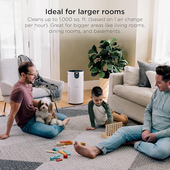 Shark Air Purifier for Home Large Room, Clean Sense Technology, HEPA Air Filter - Image 2