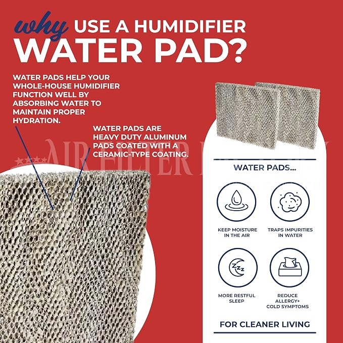 Air Filter Factory Replacement for 12HF, EP-037 Hamilton Beach Humidifier Water - Image 2