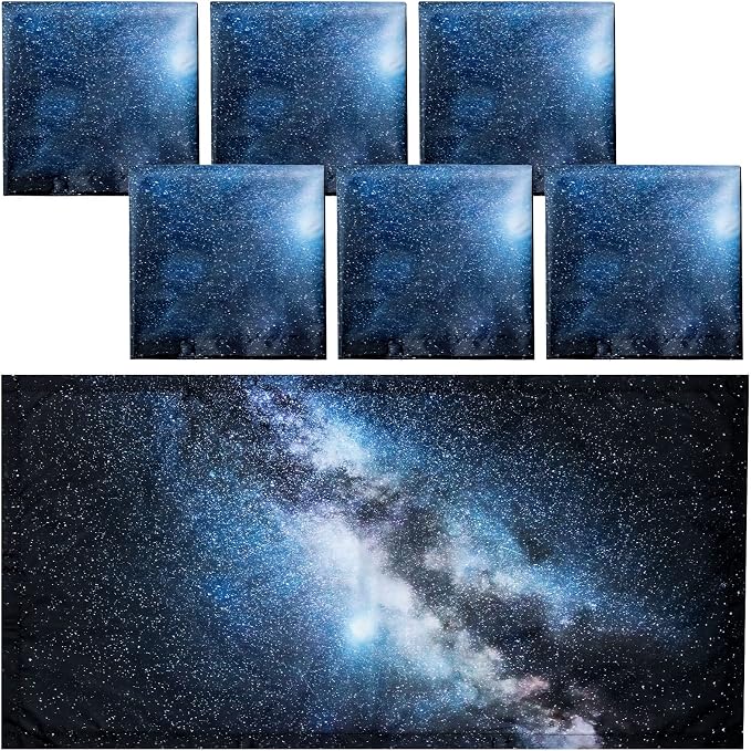 Hortsun 6 Pcs Fluorescent Light Covers by Hortsun