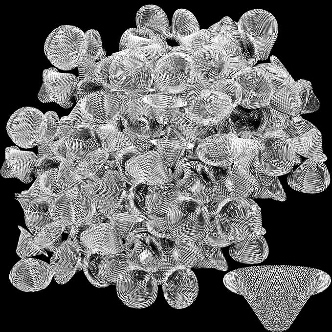Funrous Stainless Steel Screens 3/4 Inch Conical Design Bowl Screen Filters by Funrous