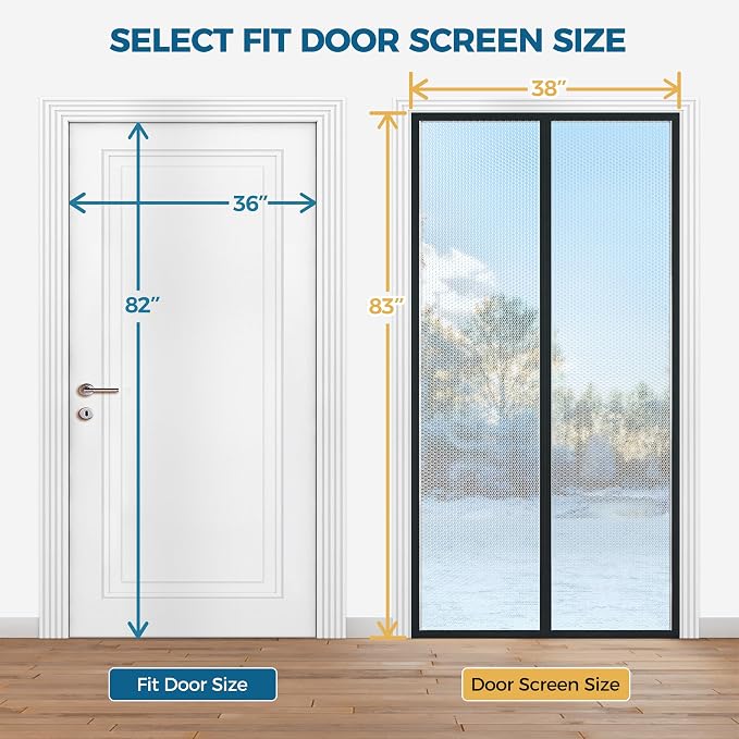 Magnetic Thermal Insulated Door Curtain - Image 5