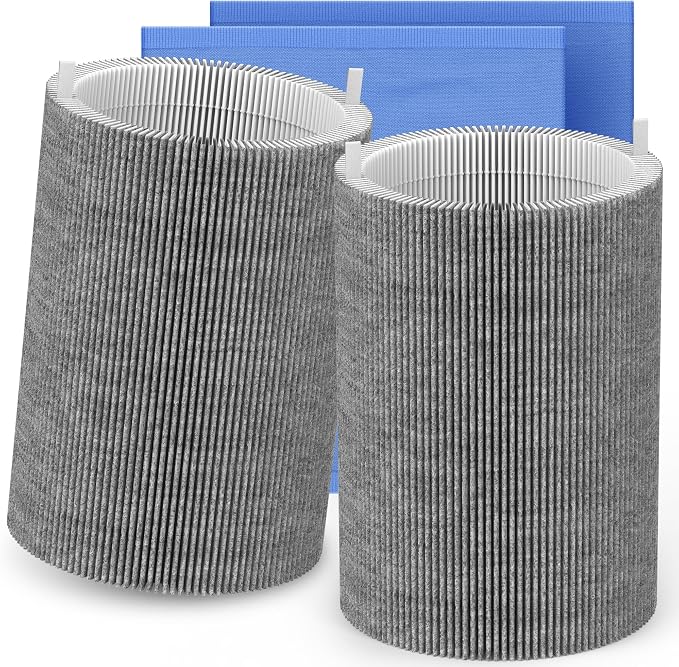 2 Packs Upgraded Mixed Carbon Replacement Filter Compatible by XBWW