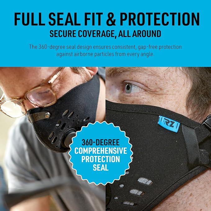 RZ Mask - F1 Standard Replacement Filters 99.8% Active Carbon Filtration - Image 5