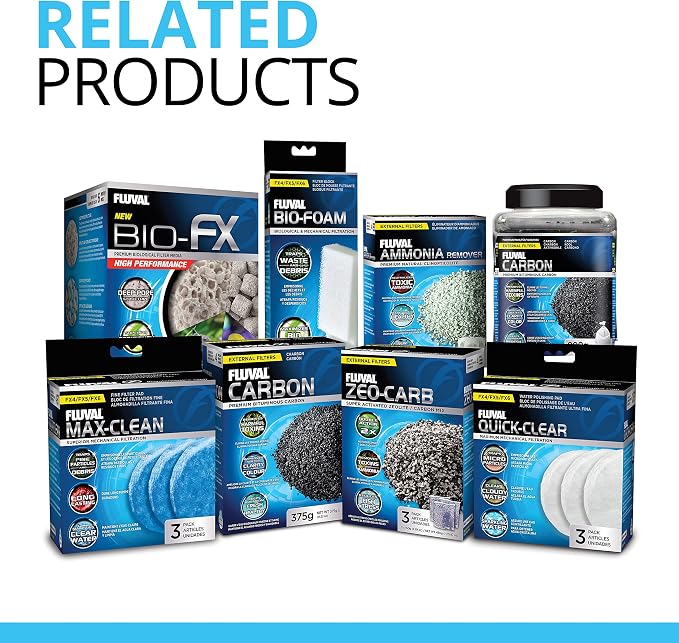 Fluval FX Carbon Foam, Replacement Aquarium Filter Media - Image 7