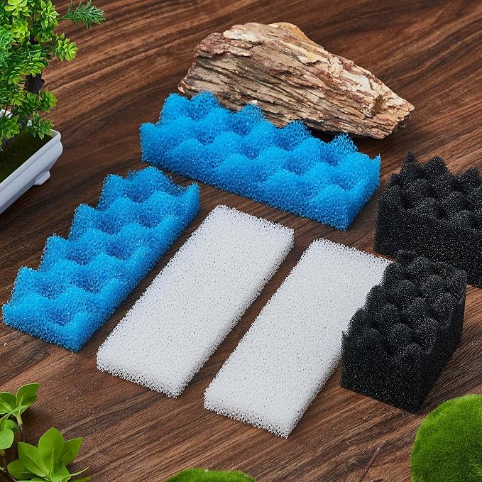 6 Pcs Aquarium Filters Bio Sponge Sets Compatible - Image 6