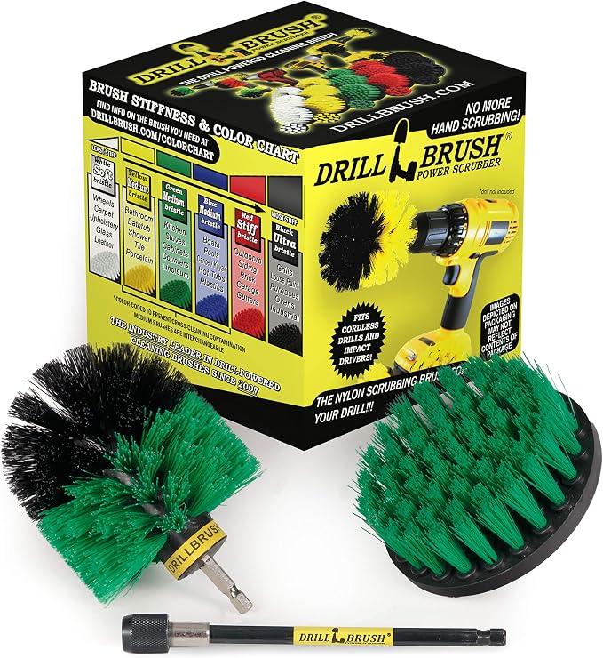 Kitchen Cleaning Supplies by Drillbrush