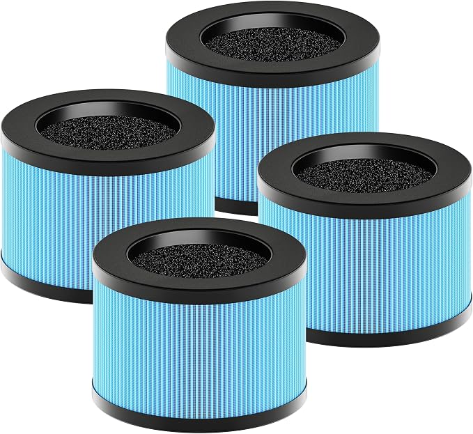 MK01 MK06 Replacement Filter for VOOPNU DH-JH12 Air Purifier | 4 Pack Air by PETOX