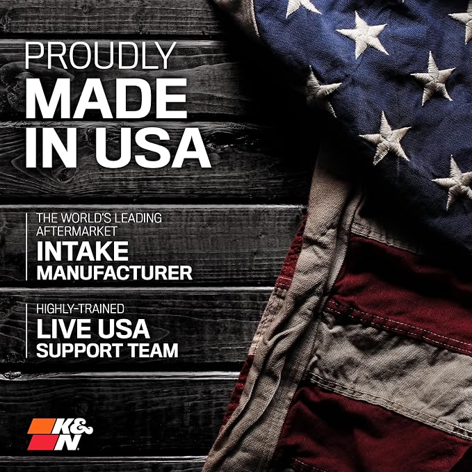 K&N Cold Air Intake System: High-Flow Air Filter, Increase Performance & - Image 11