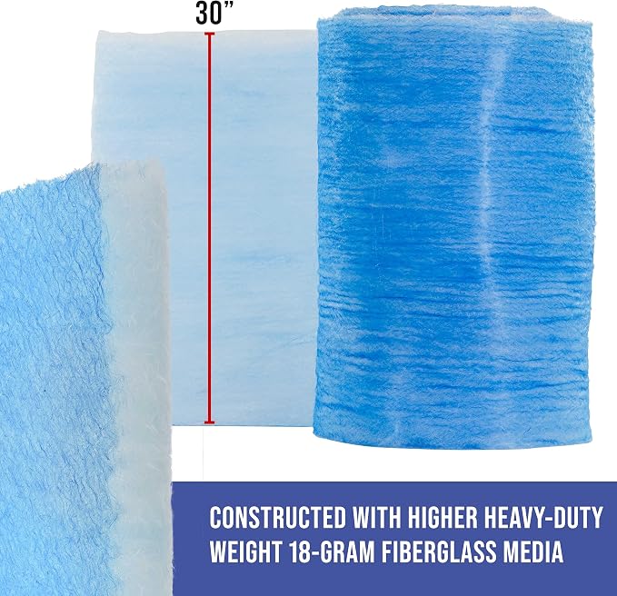 Master Airbrush Elite Paint Spray Booth Exhaust Filter Roll 30" x 300' - Image 3