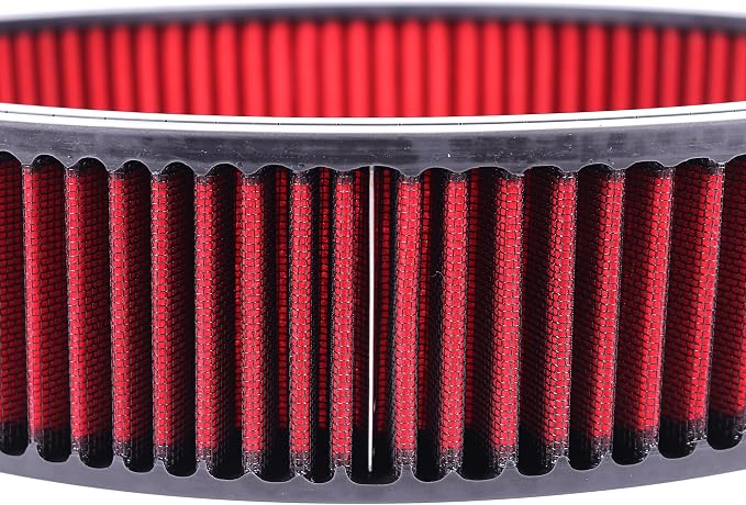 14"x3" Round Air Cleaner Filter Element High Flow Washable & Reusable Compatible - Image 3