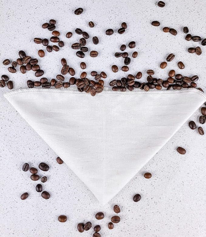 Pour Over Reusable Cloth Coffee Filter - Image 6