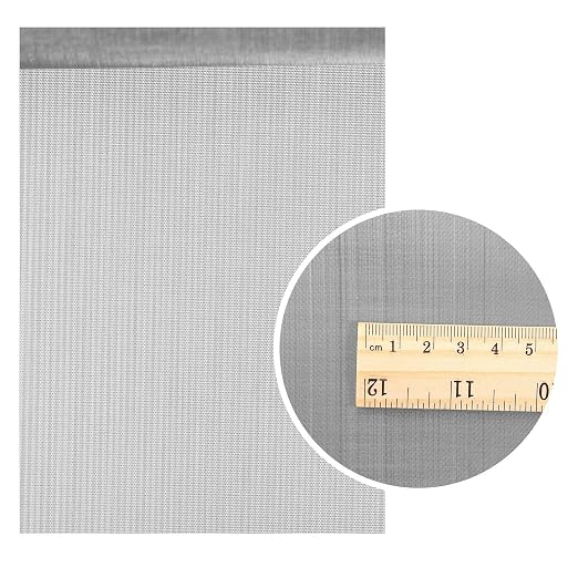 2 Packs 304 Stainless Steel Woven Wire 120 Mesh Fine Screen Mesh Steel Woven - Image 3