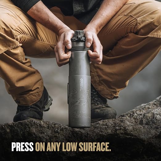 GRAYL GeoPress Titanium 24 oz Water Purifier Bottle - Image 5