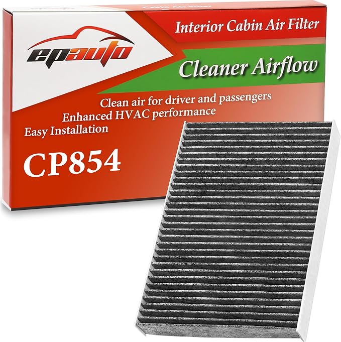 EPAuto CP854 Cabin Air Filter includes Activated Carbon Replacement by EPAuto