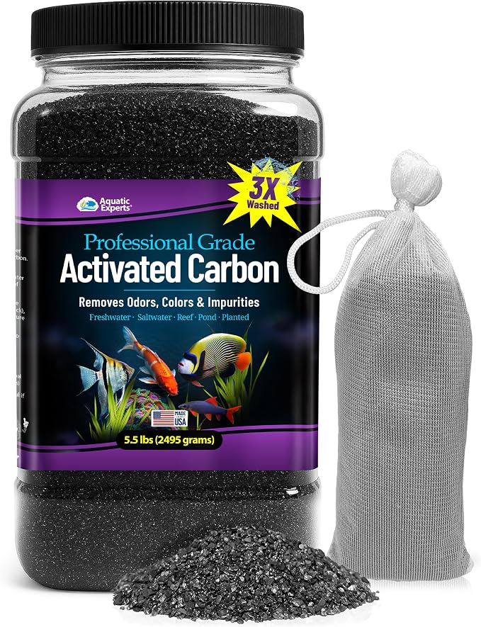 Premium Activated Carbon, Aquarium Carbon by AquaticExperts