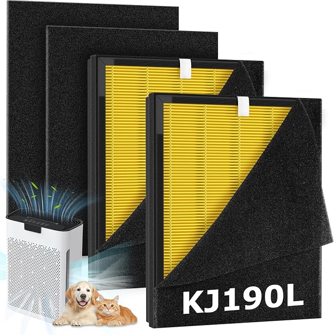 2 Pack KJ190L Filter Replacement Compatible by AnyFLTs