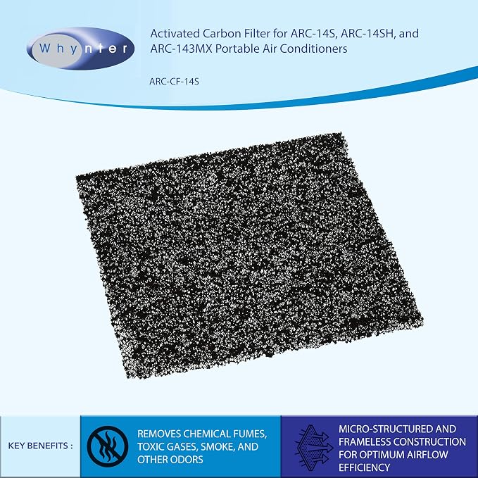 Whynter ARC-CF-14S ARC-14S Activated Carbon Filter Replacement - Image 5