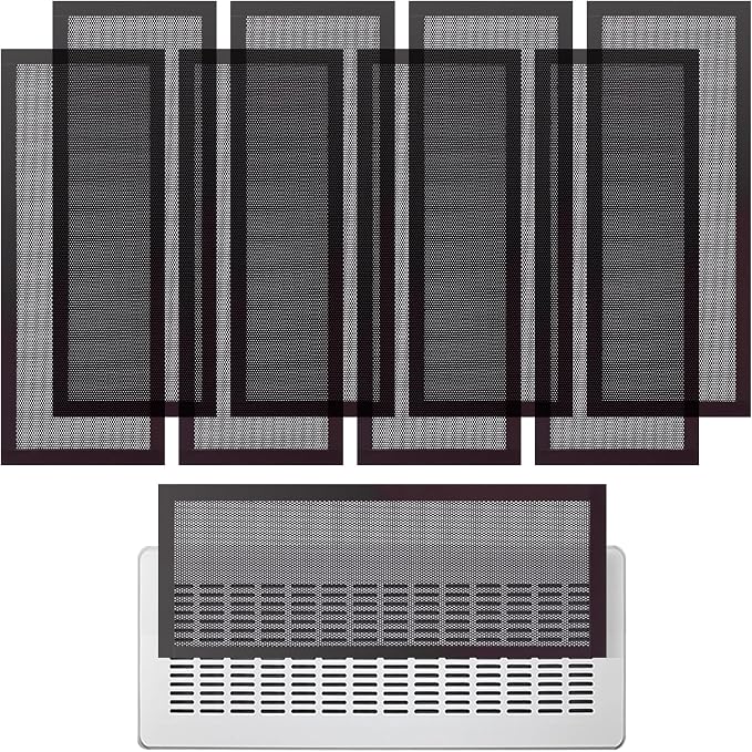 8 Pack Strong Magnetic Floor Vent Cover by YSSHUI
