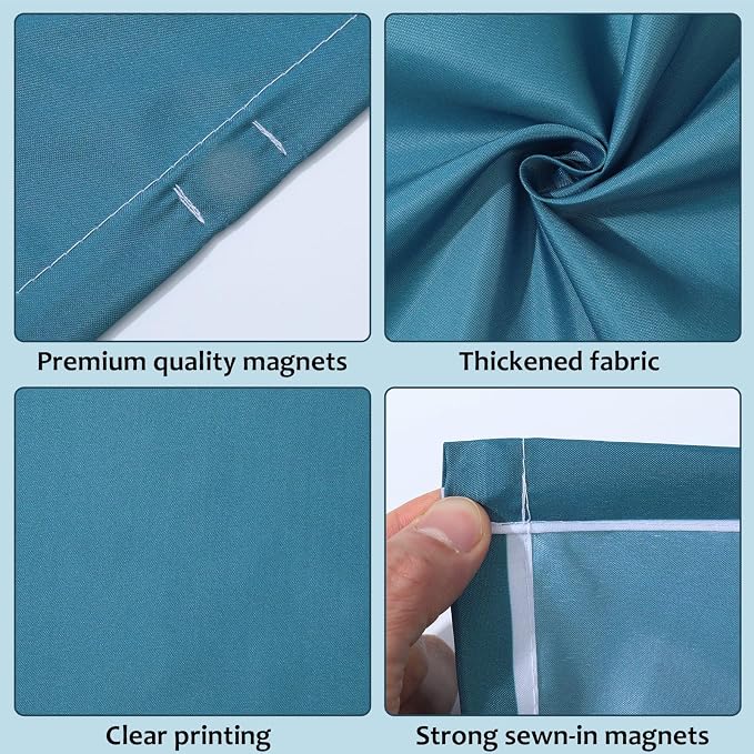 6PCS Fluorescent Light Covers, 4x2 Feet Magnetic Light Cover Fluorescent Lights - Image 3